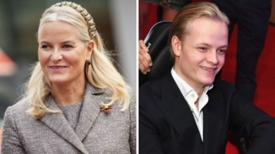 Mette-Marit y Marius Borg