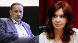 Ricardo Quintela y Cristina Fernández de Kirchner