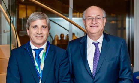 Luis Caputo e Ilan Goldfajn