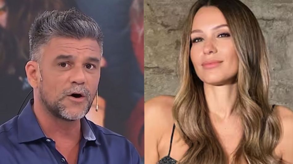 Lucas Bertero y Pampita