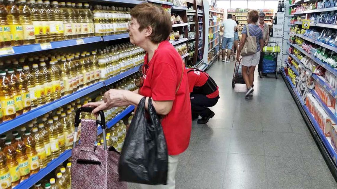 Los alimentos se aceleraron y subieron 1,7% en una semana
