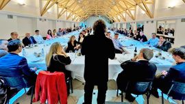 Javier Milei agasajó en Olivos a senadores y diputados de La Libertad Avanza con una cena, tras la apertura de sesiones ordinarias