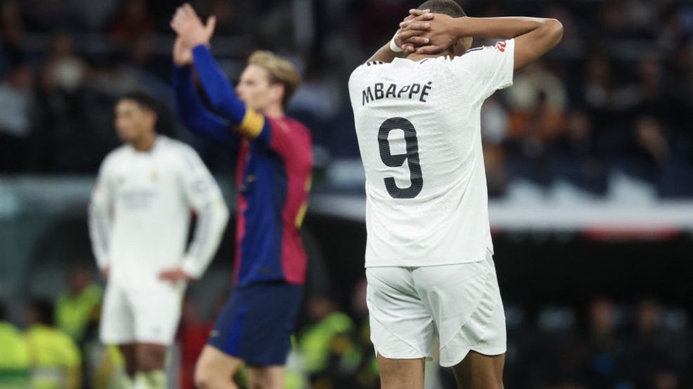 Barcelona aplastó al Real Madrid de Mbappe: 4-0.