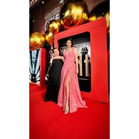 Sylvie Burstin Emm&Val vistió de Alta Costura la alfombra roja de la primera edición de los Martín Fierro de Cine