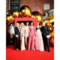 Sylvie Burstin Emm&Val vistió de Alta Costura la alfombra roja de la primera edición de los Martín Fierro de Cine