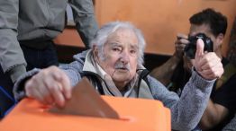 José "Pepe" Mujica votó en las elecciones presidenciales