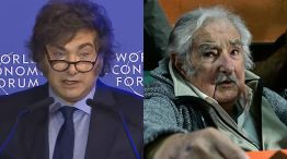 Jose "Pepe" Mujica y Javier Milei