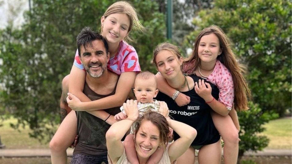 La familia de Fabián Cubero