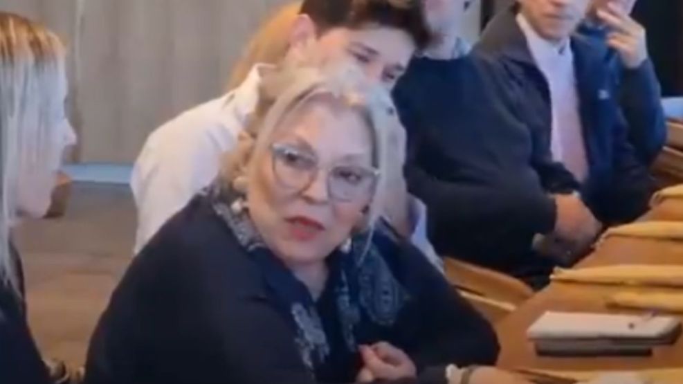 Elisa Carrió, ya en campaña