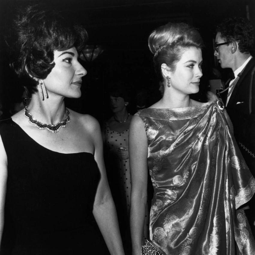 María Callas y Grace Kelly