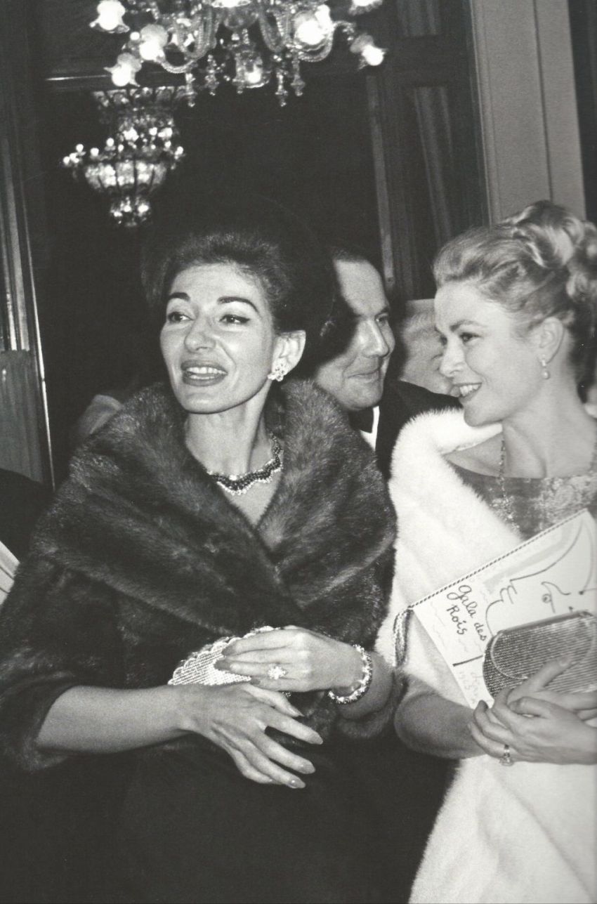 María Callas y Grace Kelly