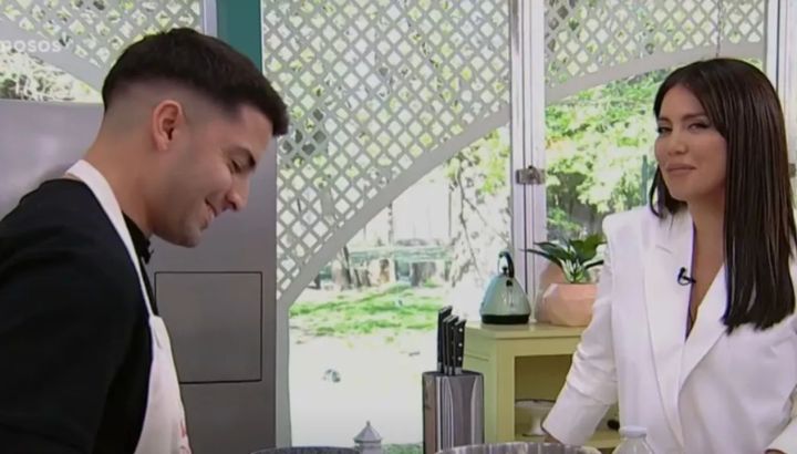 Gastón Edul fue acorralado por Wanda Nara tras los rumores de romance con Cande Molfese en Bake Off Famosos: "Necesito centros"