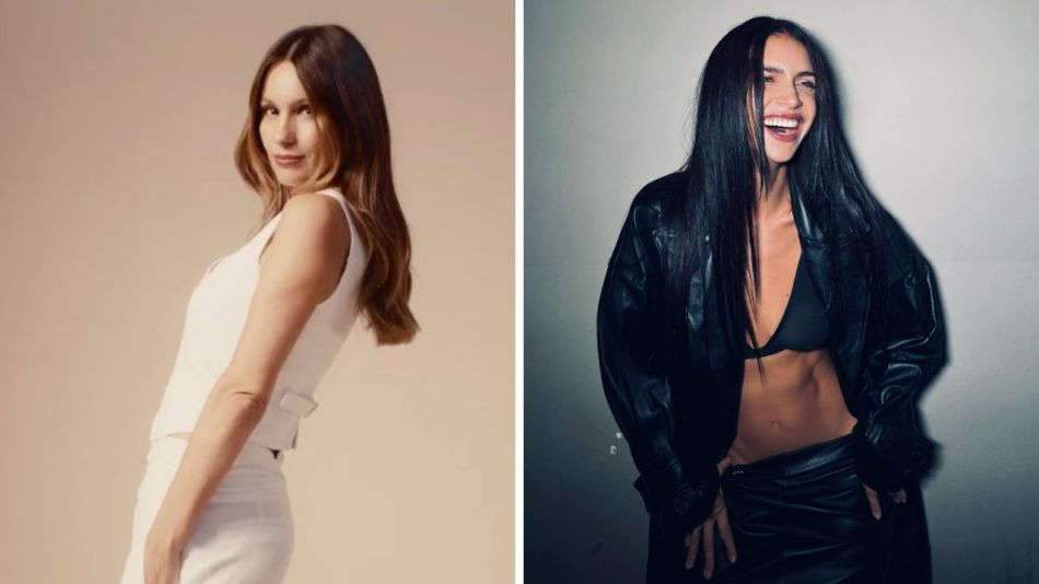 Pampita y Zaira Nara