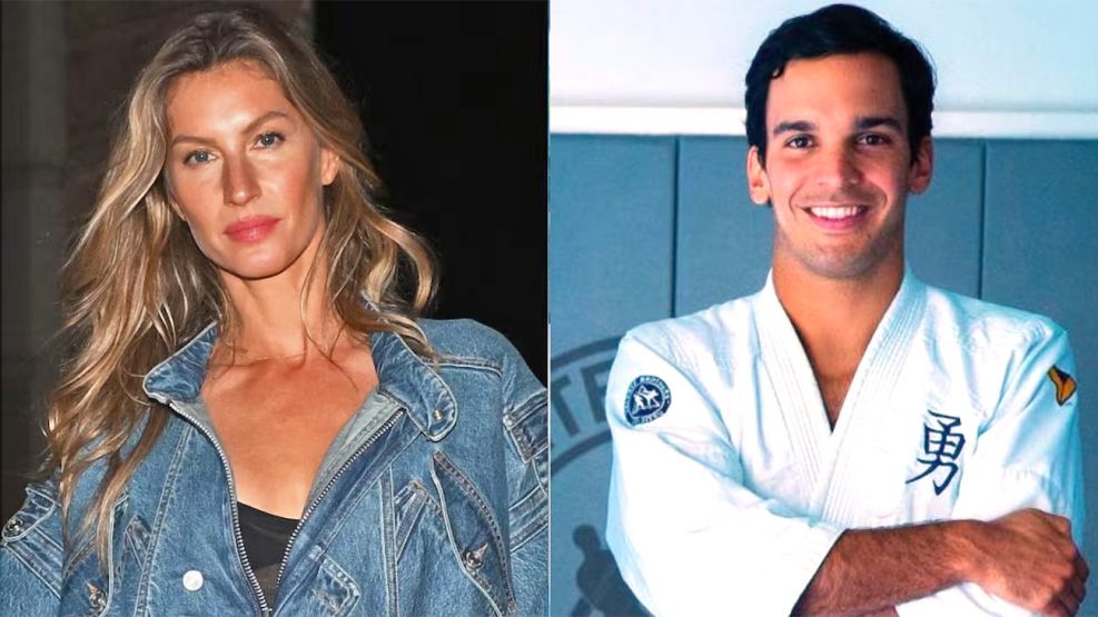 Gisele Bundchen y de su novio, Joaquim Valente.