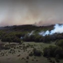 El fuego comenzó el pasado lunes 28.