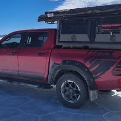 Lo nuevo en carpas para el off road: canopys de aluminio con soldadura de penetración total.