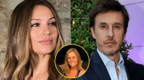 Pampita, Lucila Garcia Moritan y Roberto Garcia Moritan