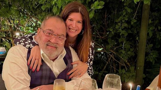 Elba Marcovecchio y Jorge Lanata 