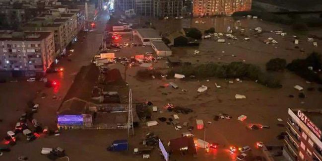 Inundación en Valencia