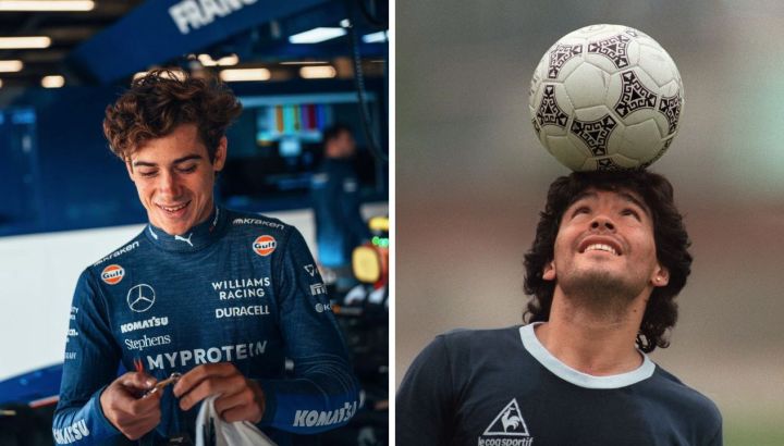 La sorprendente y desconocida conexión que une a Franco Colapinto con Diego Maradona