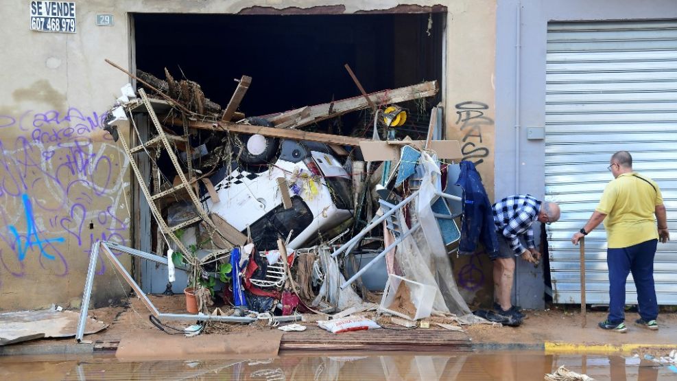 Inundaciones en Valencia (España)