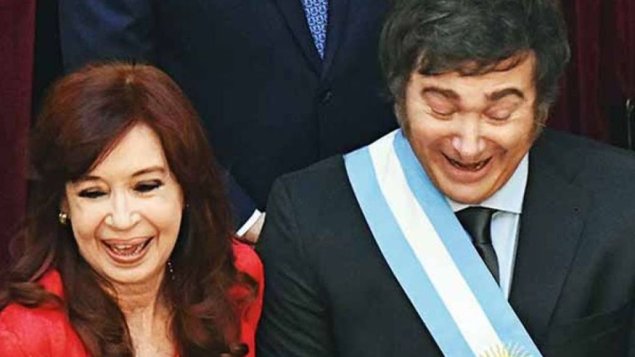 Cristina Kirchner y Javier Milei | Foto:CEDOC