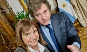 Patricia Bullrich y Javier Milei 20241031