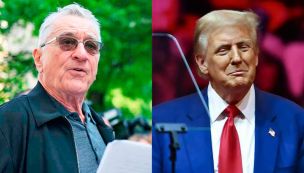 Robert De Niro y Donald Trump