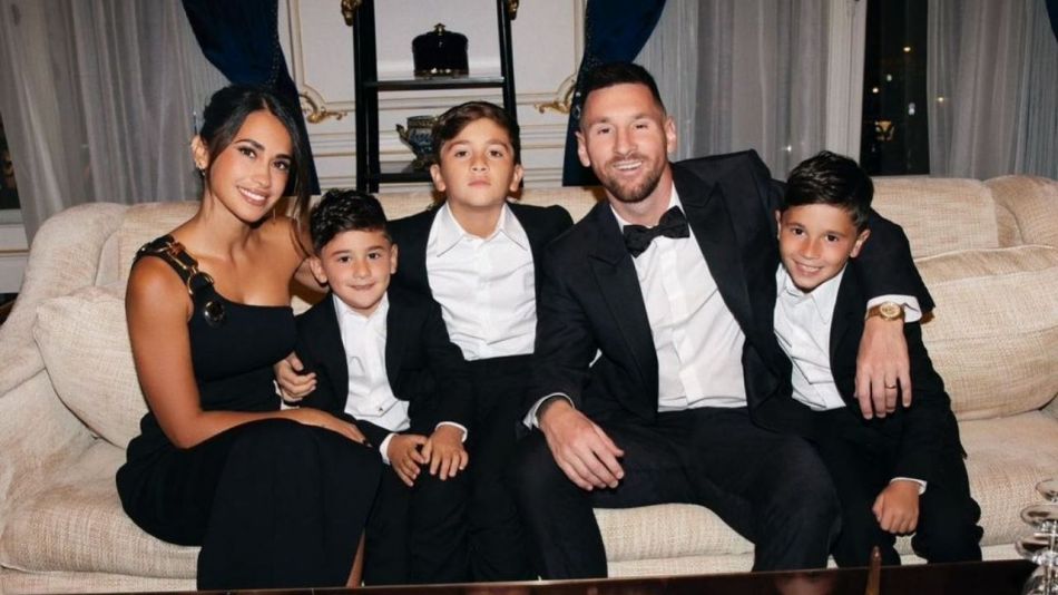 La familia de Lionel Messi 