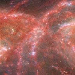 Las galaxias se rozaron hace millones de años. 