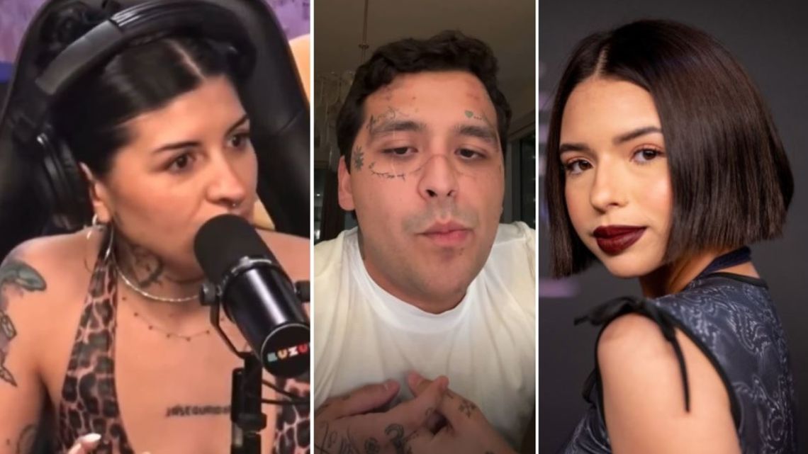 Christian Nodal defiende a Ángela Aguilar y apunta contra Cazzu: "De mi  esposa no van a estar hablando" | Exitoina