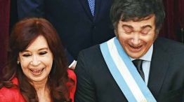 Cristina Kirchner y Javier Milei