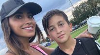 Antonela Roccuzzo y Thiago Messi