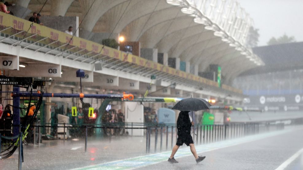 20241102 Se suspendió la clasificación del Gran Premio de Brasil por fuertes lluvias