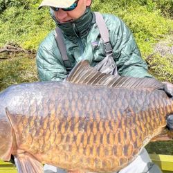 Este pescador tuvo un gran día de pesca, ya que en la misma jornada logró más de una docena de capturas. 