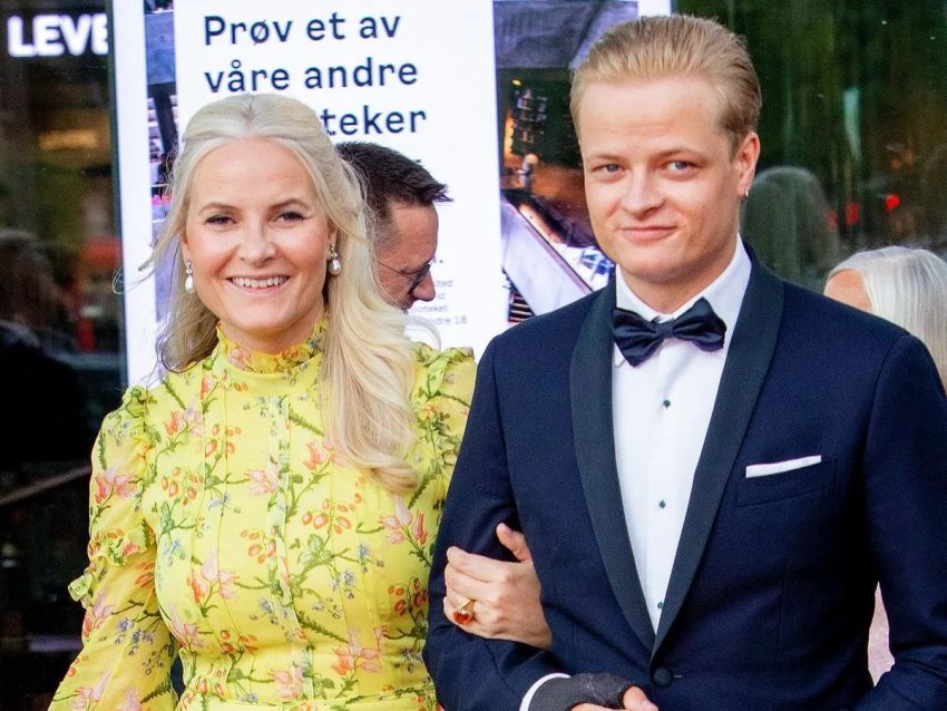 Mette Marit y Marius Borg Høiby