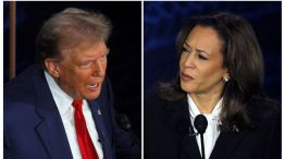 Donald Trump y Kamala Harris