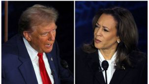 Donald Trump y Kamala Harris