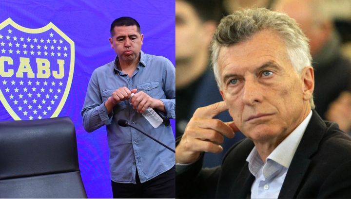 Macri Riquelme Boca Argentina