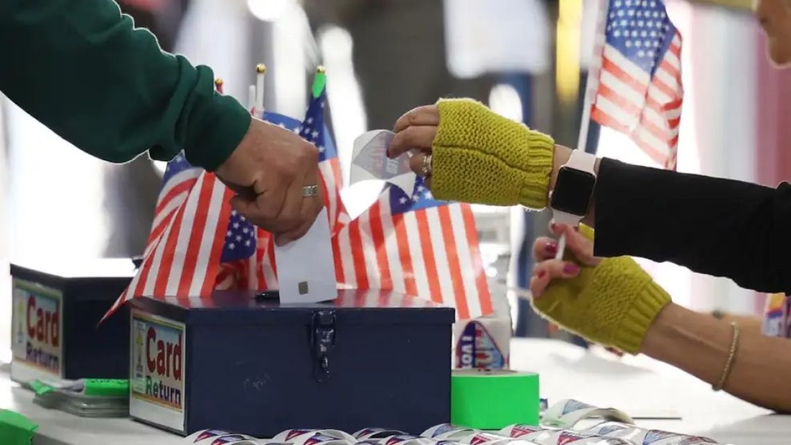 Voting in the 2024 United States election.