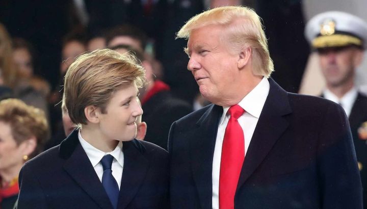 Así está hoy Barron Trump: tiene 18 años y sigue los pasos de su padre