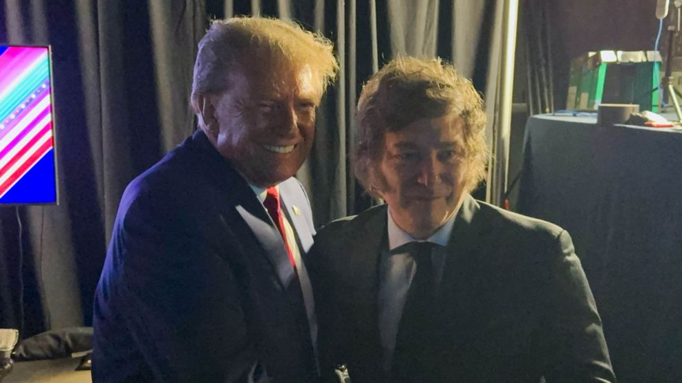 Donald Trump y Javier Milei