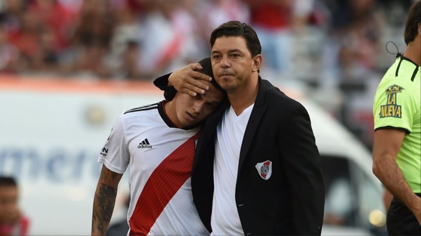 Gallardo también sueña con dirigir a Juanfer en River otra vez.