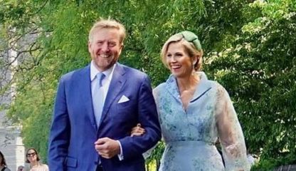 Máxima Zorreguieta y rey Guillermo