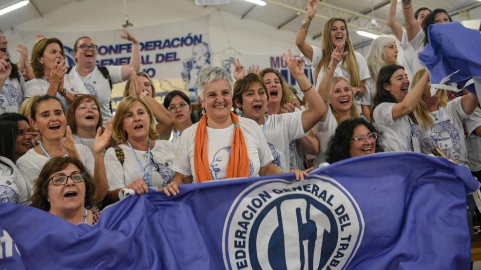 Primer encuentro de mujeres sindicalistas convocado por la CGT 20241107