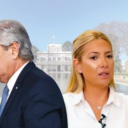 Alberto Fernández Vs. Fabiola Yáñez. | Foto:Cedoc.