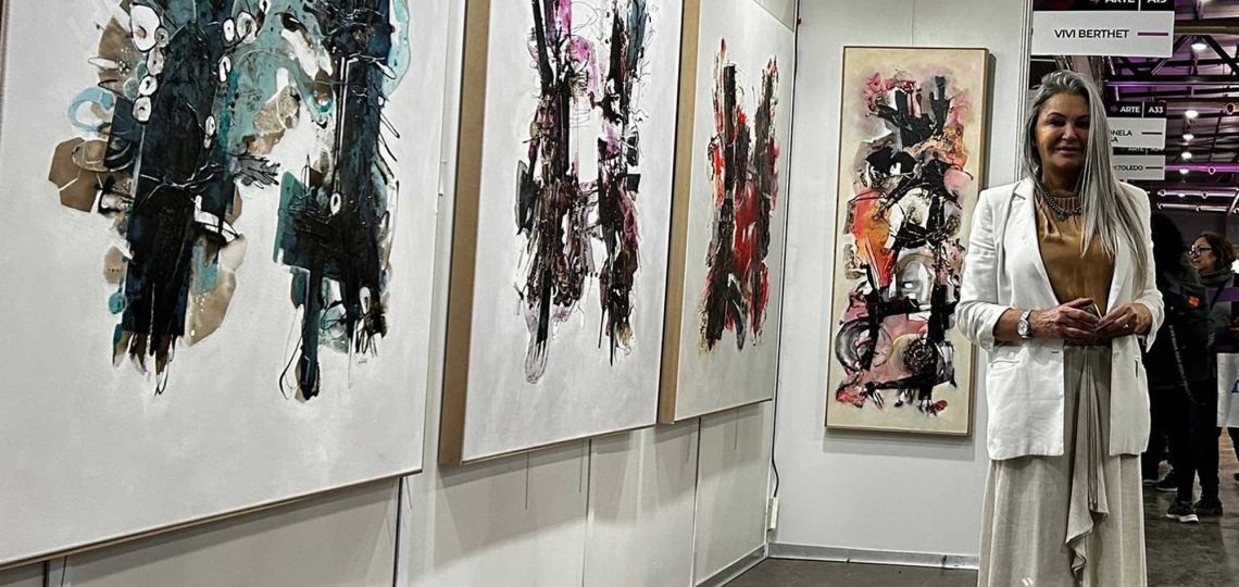 Vivi Berthet: descubrí a la artista que le dio un giro inesperado a la pintura asfáltica