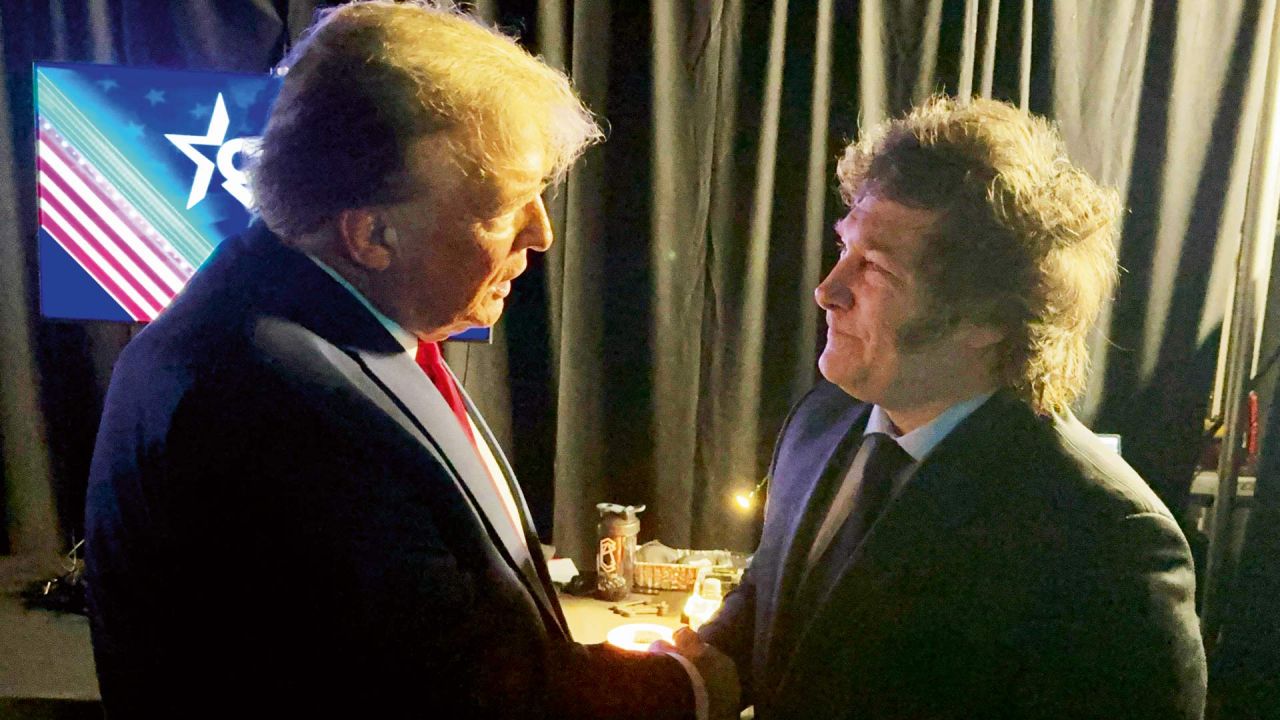 Trump y Milei | Foto:Cedoc