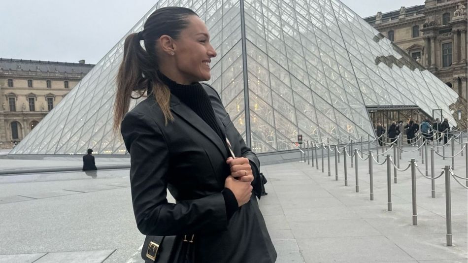 Pampita en Paris