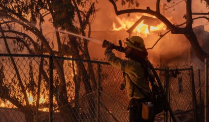 California incendio forestal Mountain Fire 20241108 